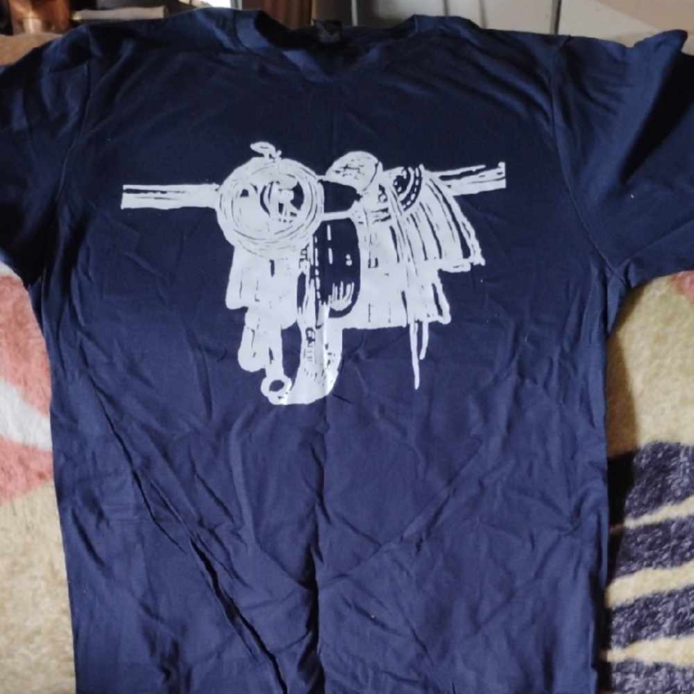 Navy Blue Graphic T-Shirt